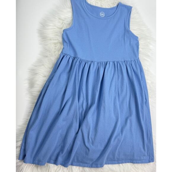 Wonder Nation Dress Girls Large 10-12 Sleeveless Casual Tank Summer Lightweight - Picture 7 of 7